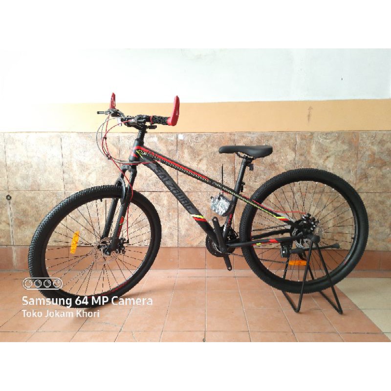 Sepeda gunung mtb genio salzburg by united 3/8 speed ring 27,5 ss - 42