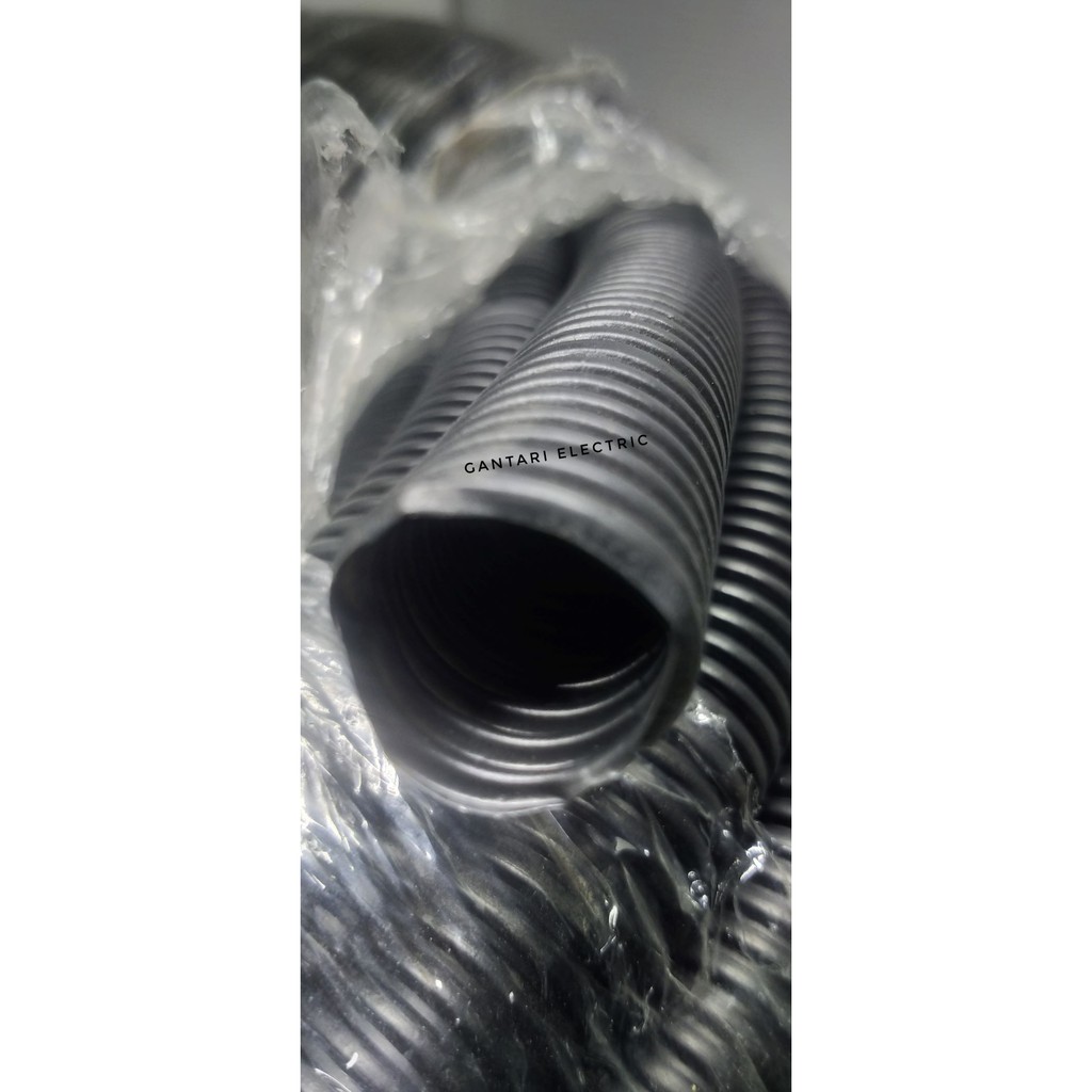 Selang AC Pipa Selang Flexible Conduit 20mm PITHON Hitam Harga Meteran