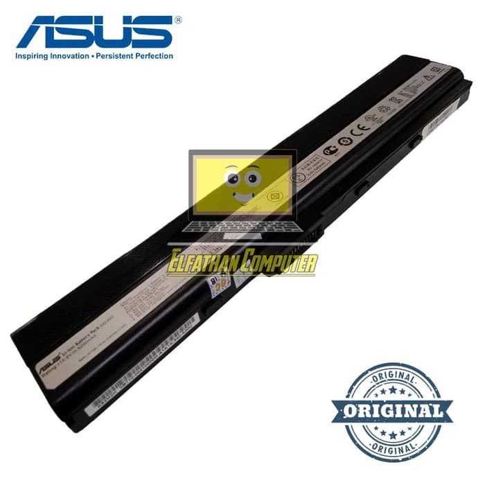 Original Baterai Batre Laptop Asus ASUS A42, A42J, A42F, K52, A52F