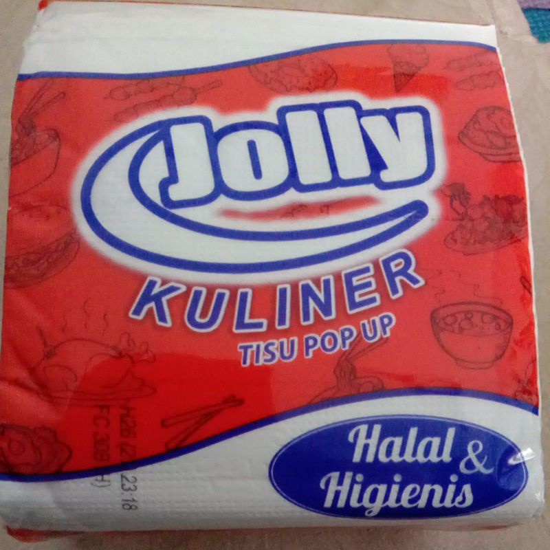 tisu jolly pop up