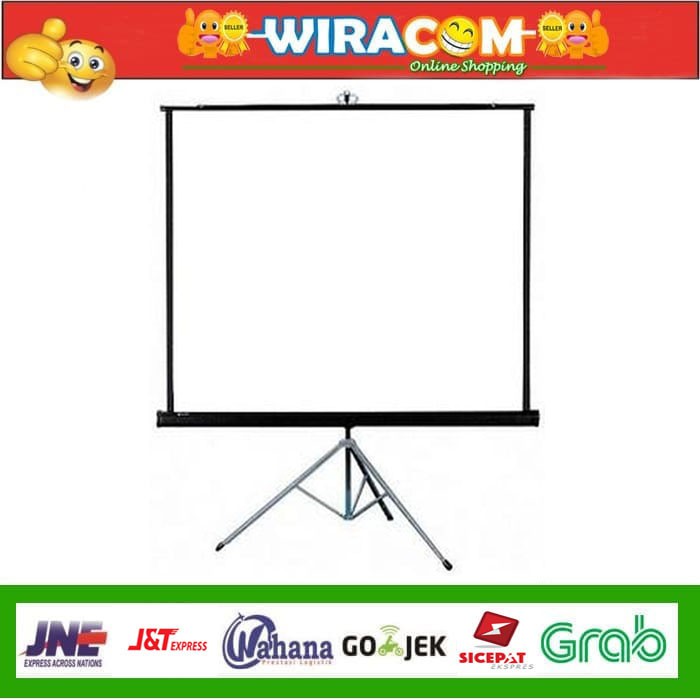 Jual Tripod Screen Projector Layar Proyektor 70 Shopee Indonesia 8748