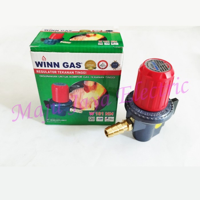 Regulator Gas TEKANAN TINGGI Winn Gas W181NM Tanpa Meter W 181 NM W181
