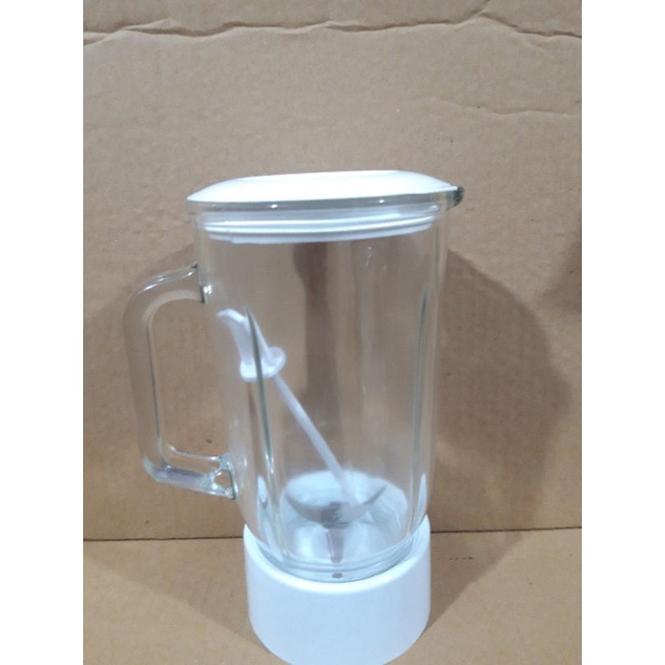 SET JAR BLENDER PANASONIC MX-T1GN / MIYAKO / NATIONAL KACA 1 LITER