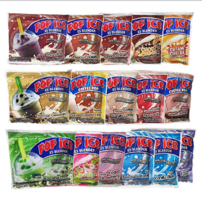 

POP ICE renteng isi 10 sachet @25gr