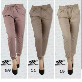  Celana  3R  Celana  Jogger Katun  Stretch  3R  Original 