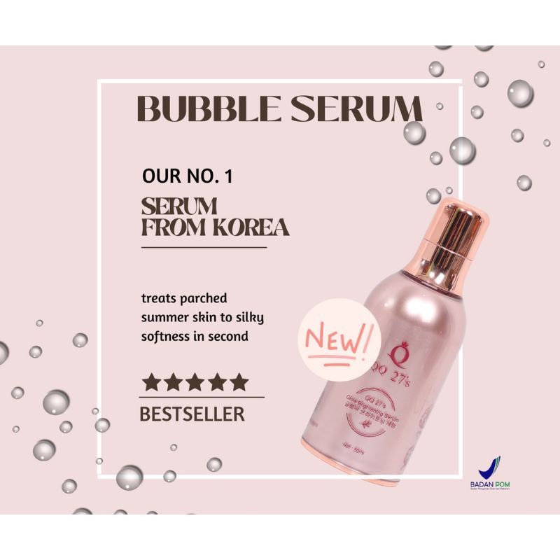 QQ 27's glow brightening serum 50ml