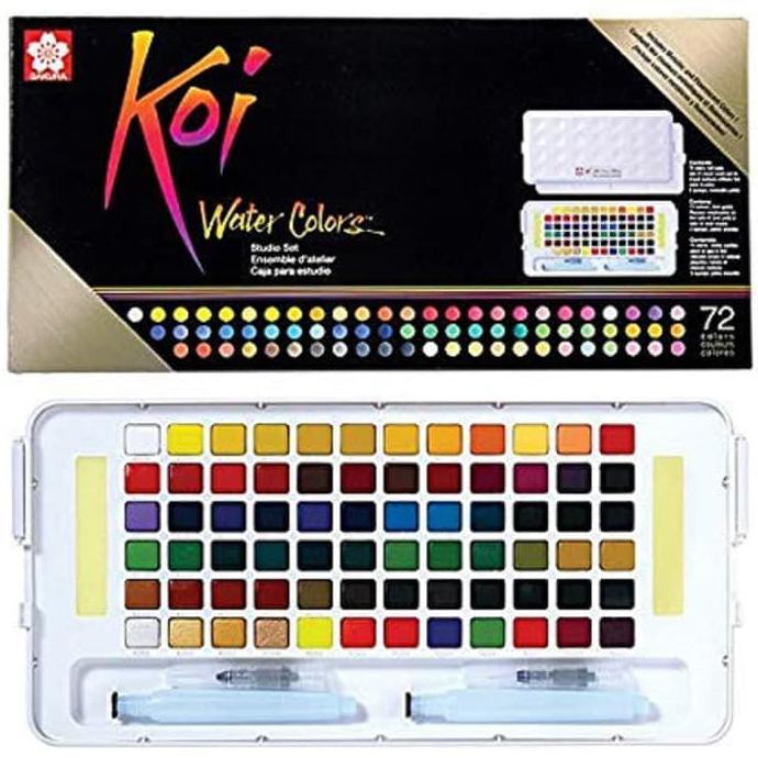 

HOT SALE Sakura Koi Watercolors 72 Studio Set Cat Air Watercolor Water Colors