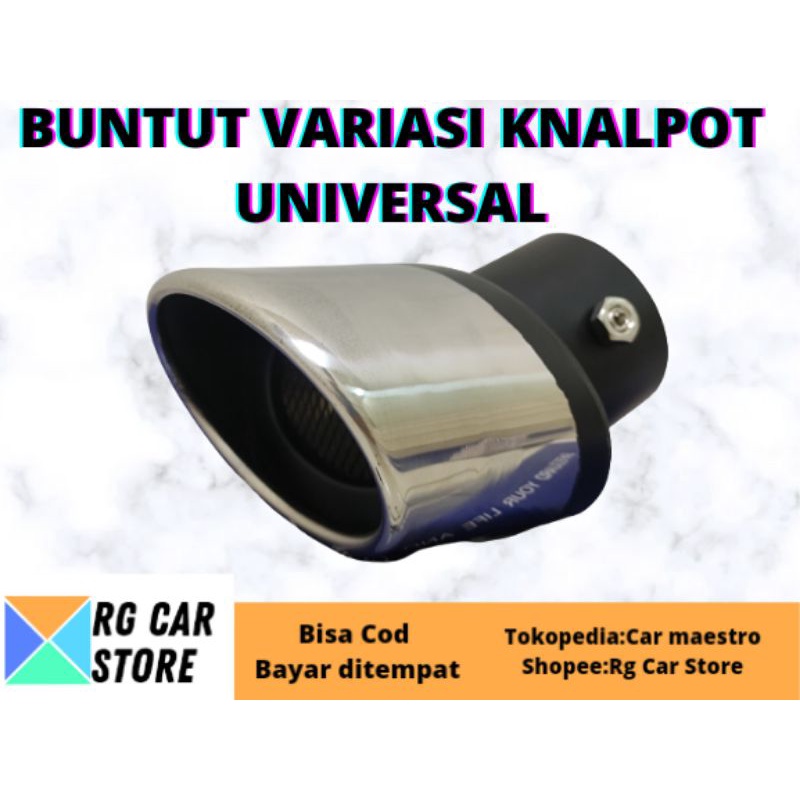 MUFFLER KNALPOT MOBIL UNIVERSAL/VARIASI BUNTUT KNALPOT DIJAMIN PNP