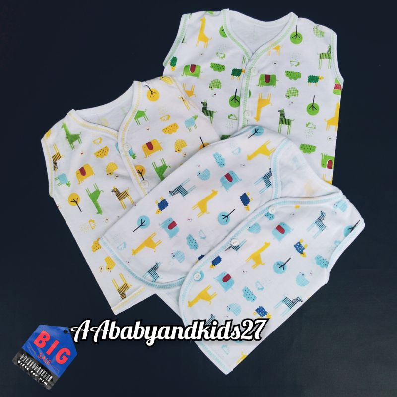 3PC BAJU BAYI SHANKUSEN LENGAN BUNTUNG-BAJU BAYI LENGAN KUTUNG SHANKUSEN-BAJU BAYI SHANKUSEN LEMBUT