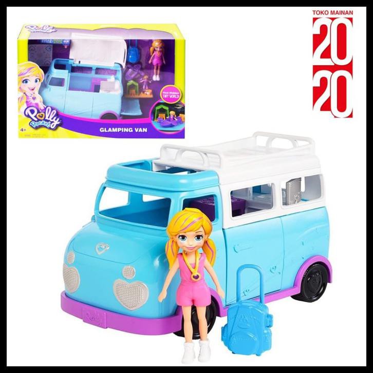 Polly Pocket Vehicle 100% ORIGINAL - Mainan Anak - Mainan Barbie FTP74