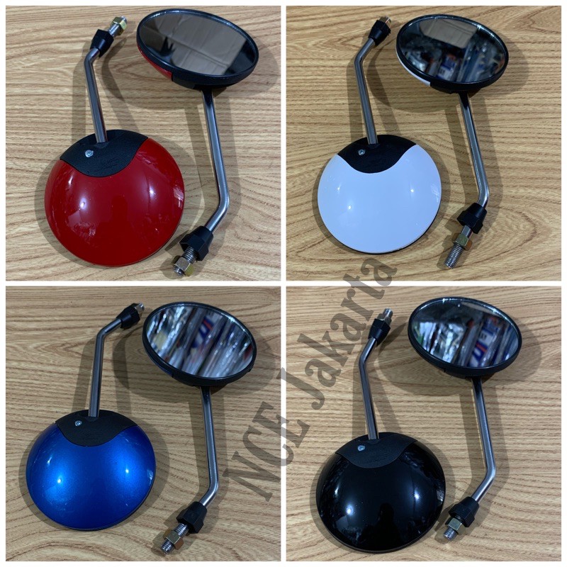 HARGA PERPASANG SPION VARIASI SCOOPY CHROOME PNP HONDA YAMAHA