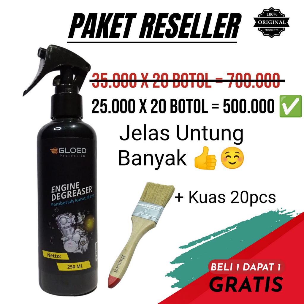 PAKET RESELLER GLOED ENGINE DEGREASER KEMASAN 250 ML