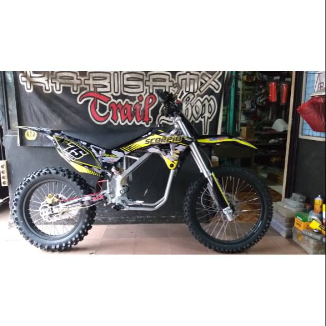 Paket modifikasi trail tanpa mesin klx gordons