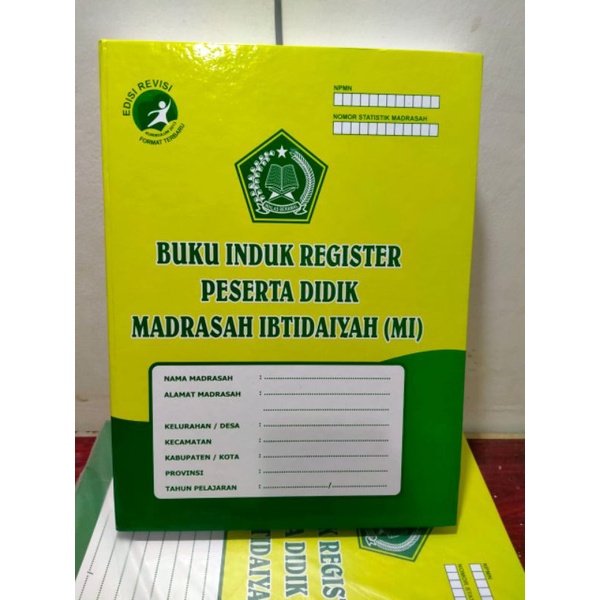 

Buku Induk MI K13 Edisi Revisi Baru