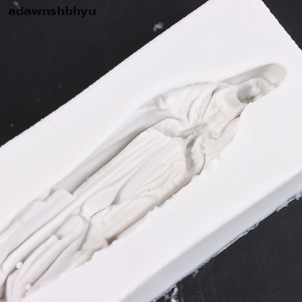 Alat Cetakan Sabun Fondant Kue Bentuk Virgin Mary 3D Bahan Silikon Untuk Dekorasi