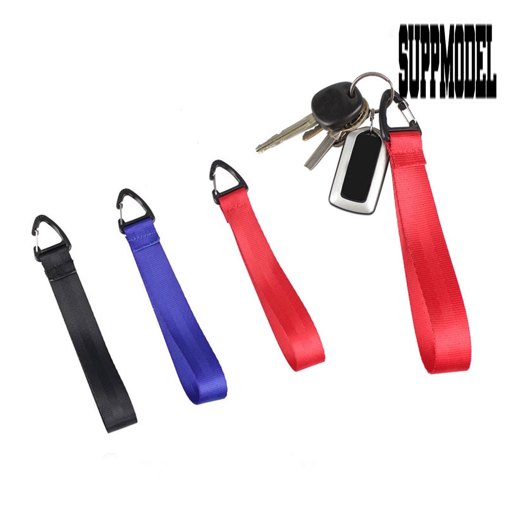 &lt; Suppmodel Gantungan Kunci Dengan Strap Pergelangan Tangan Bahan Metal Untuk Mobil / Motor