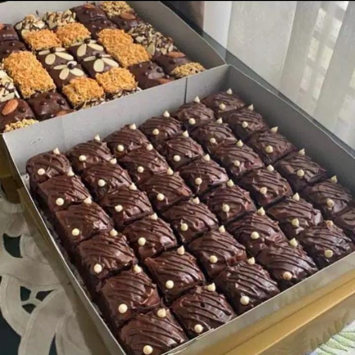 Loyang Brownies Sekat Ukuran 20, 22, 24 cm