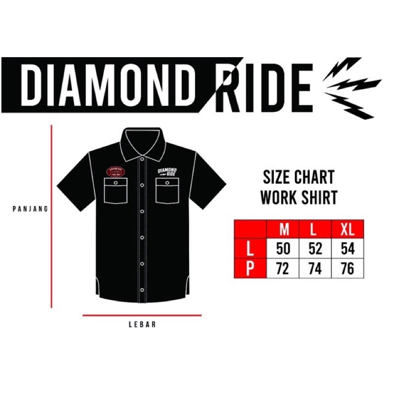 Workshirt Diamond Ride