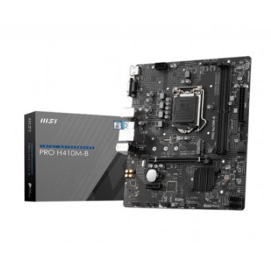 Motherboard Msi H410m b-pro intel h510 lga 1200 gen 10 m2 ddr4 sata 3.0 usb 3.2 gigabit 7.1 m-Atx