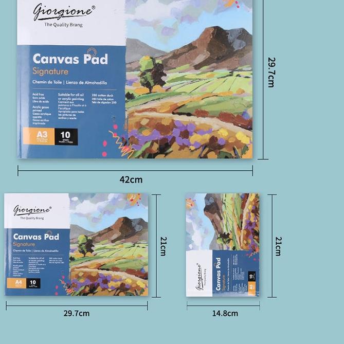 

Terlaku ❊ Giorgione Acrylic Oil Paint Book Lukisan Minyak Akrilik A3/A4/A5 G-AC20*
