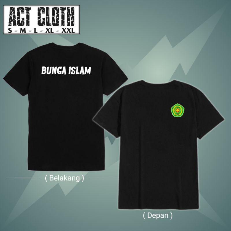 KAOS BUNGA ISLAM
