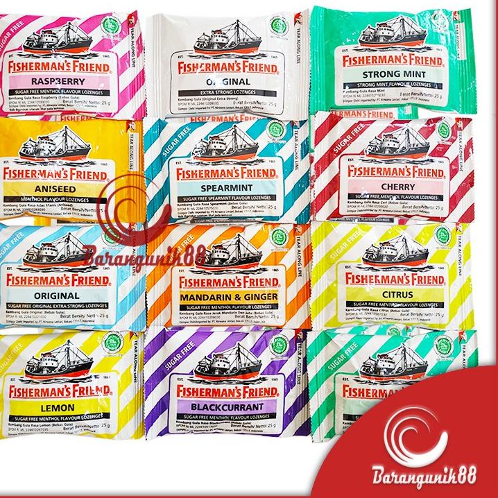 

[KODE BWWJK] Permen Fisherman's Friend Original 25 gram Aneka Rasa