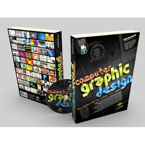 Buku Desain Grafis Komputer WPAP Logo Tipografi Ilustrasi Produksi+dvd