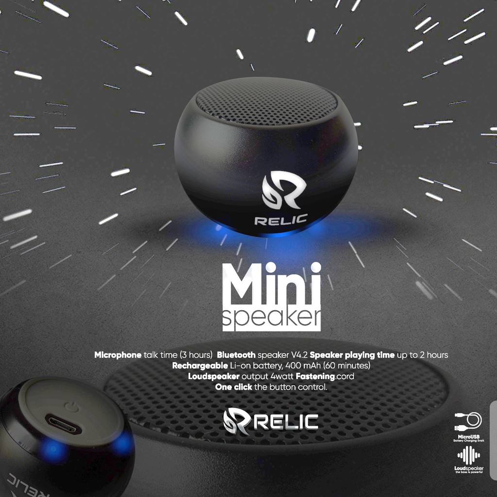 [BISA COD] Speaker Bluetooth Mini / Speaker Bluetooth Bass / Speaker Bluetooth Portable