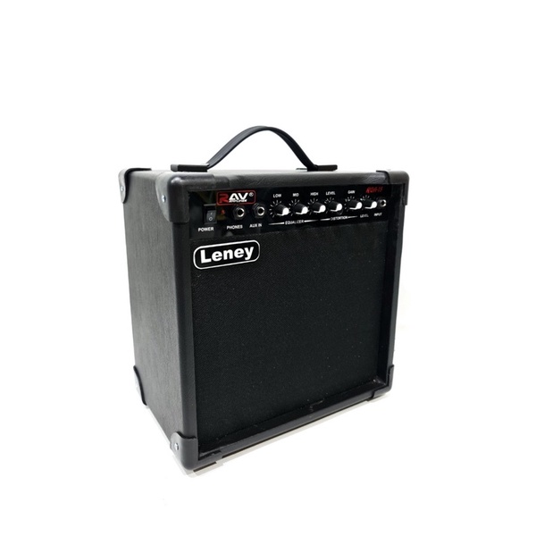 Ampli Gitar dan Bass Akustik Elektrik Merk Leney Ukuran 8 Inc Ada Distorsi Amply Amplifier