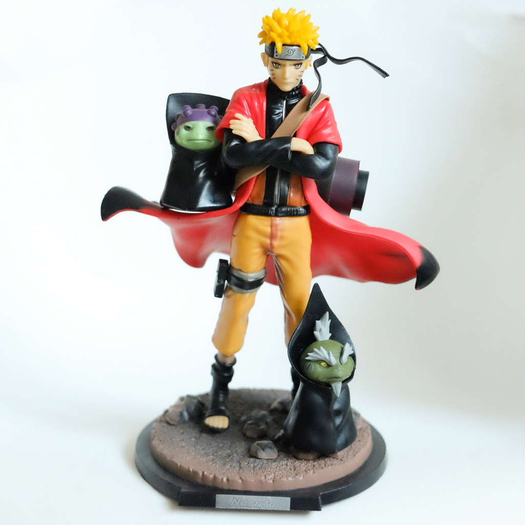 ANIME GK ACTION FIGURE - NARUTO SHIPUDDEN SAGE MODE - FROG SAGE - HOBI KOLEKSI - DEKORASI