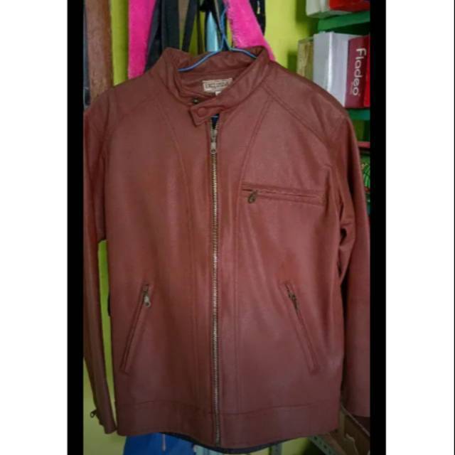 Jaket semi kulit second