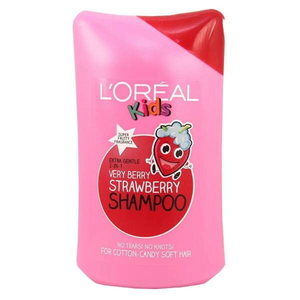L'Oreal Kids Extra Gentle 2-in-1 Very Berry Strawberry Shampoo (250ml)