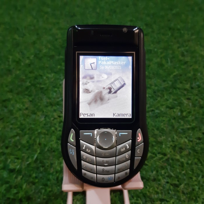 HP Nokia 6630 Hitam Jadul Kenangan Normal Baterai Awet Not 6600 o 3660