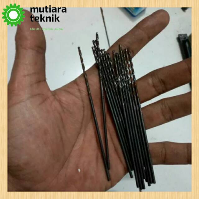 Mata bor besi panjang/long drill 2.1mm
