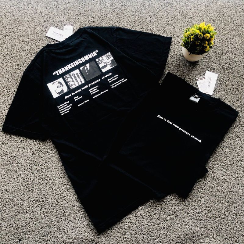 BAJU PRIA THANKSINSOMNIA / KAOS DISTRO THANKSINSOMNIA MURAH / T-SHIRT PENDEK UNISEX