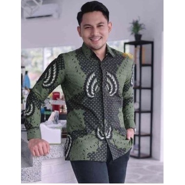 KAPAL KANDAS HIJAU KEMEJA BAJU BATIK SOLO PRIA LENGAN PANJANG FULL FURING ATASAN PREMIUM MODERN KATUN HALUS GITARJA GURDO IJO SUKET SEGORO JAYANEGARA PERWIRA MAHESA ARIESWARA RAJASWA PRASTOWO PROBOSETO BABON ANGKREM PEKSI NAVY SELING CENDRAWASIH KUNING