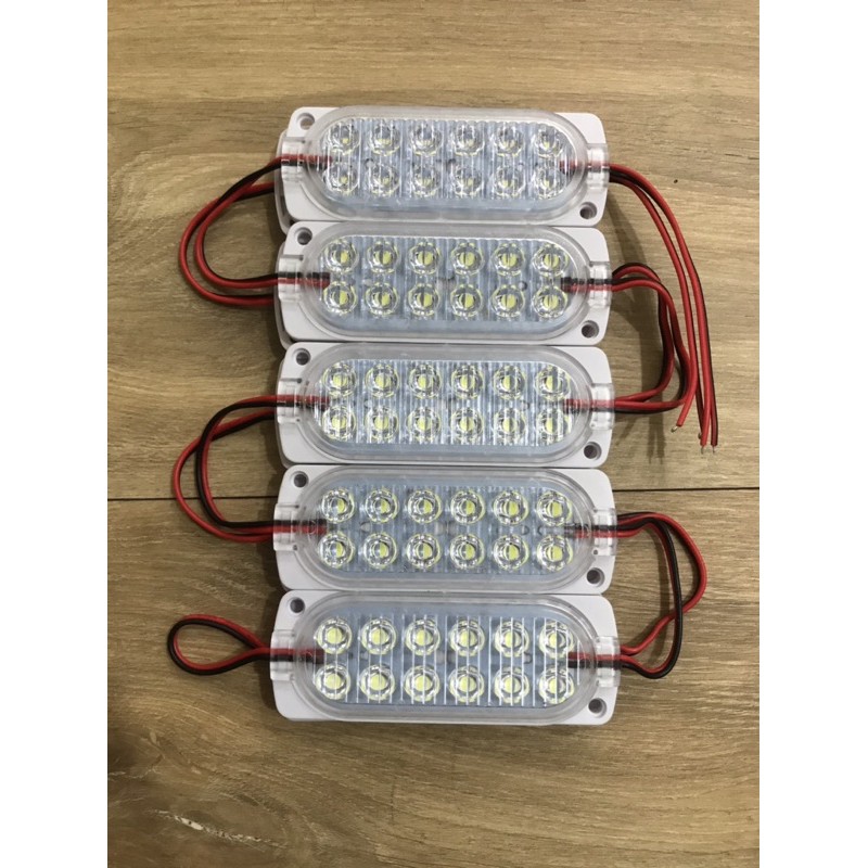 Lampu LED Ultrasonic 12Mata 24Volt Waterproof