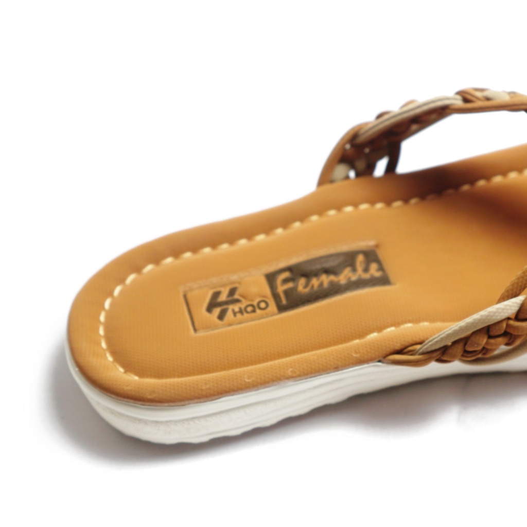 HQo Sandal Wanita Terbaru / Sandal Tali Wanita / Sandal Wanita Murah / Sandal Wanita Casual / AMBER Jpt