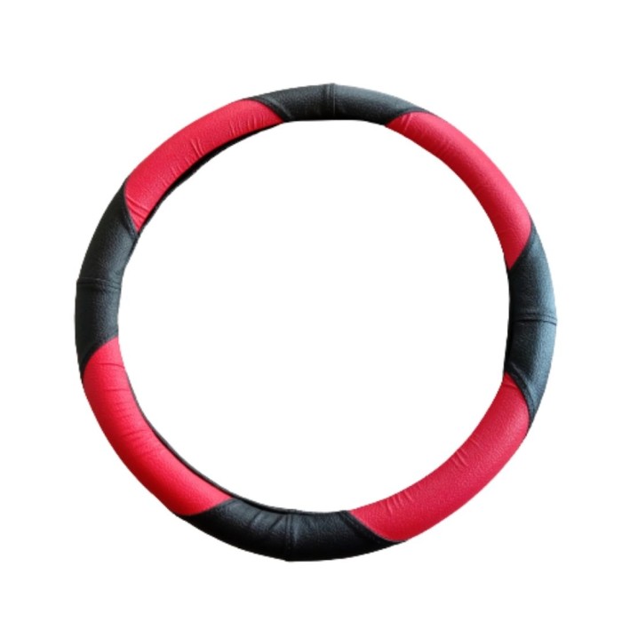 NEW MERAH Sigra Sarung Stir Mobil - Cover Steer - Setir Mobil Sigra