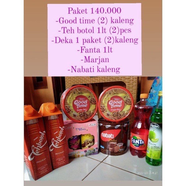 

paket kue kaleng