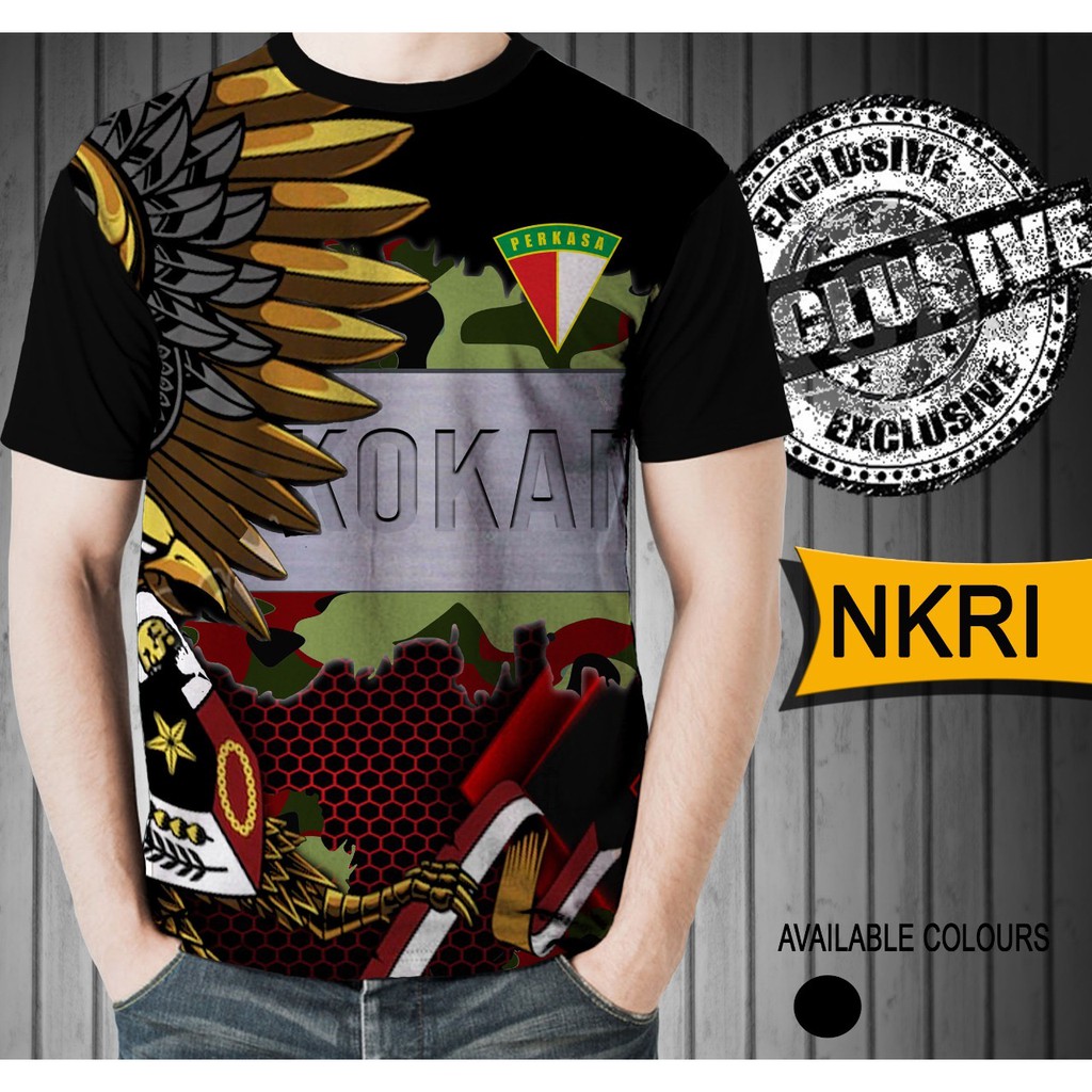 KAOS 3D KOKAM PERKASA NKRI