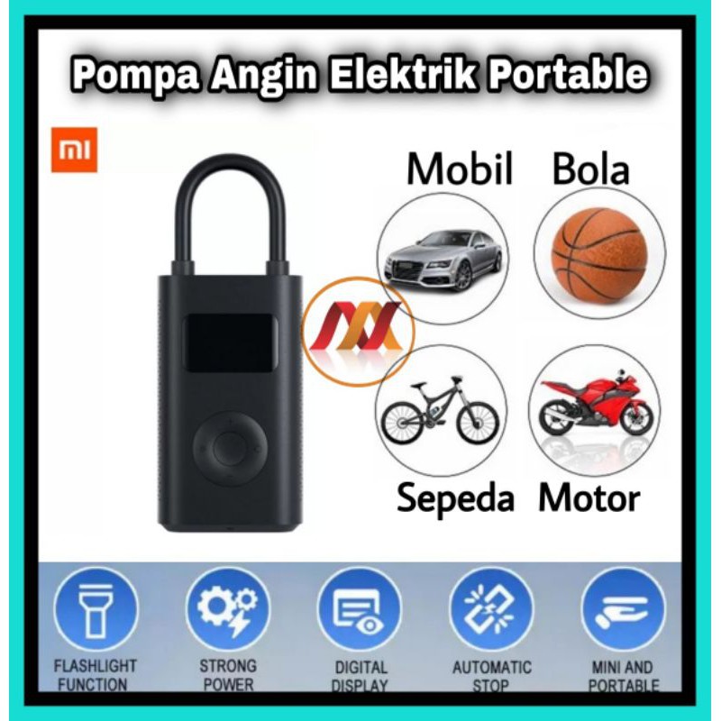 NA - Pompa Angin Elektrik Cas Mijia Universal - Smart Electric Air Pump