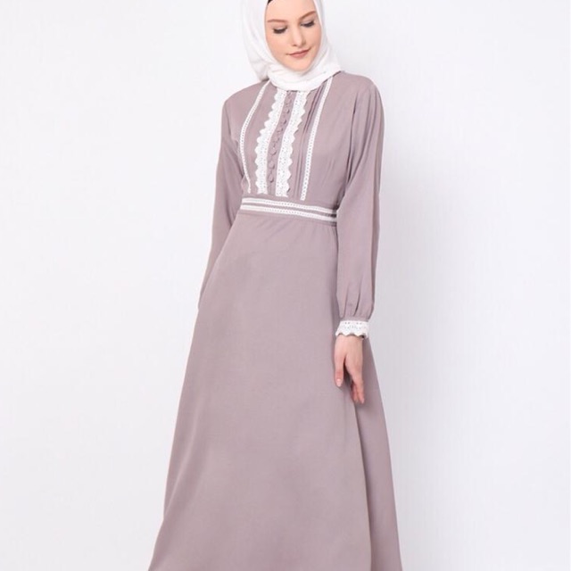 Elmira dress / dress / gamis / busana muslim syar’i/ atasan / baju muslim