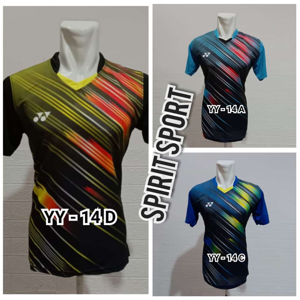 Baju Badminton Yonex Terbaru - Baju Olahraga Badminton Yonex terbaru Hitam