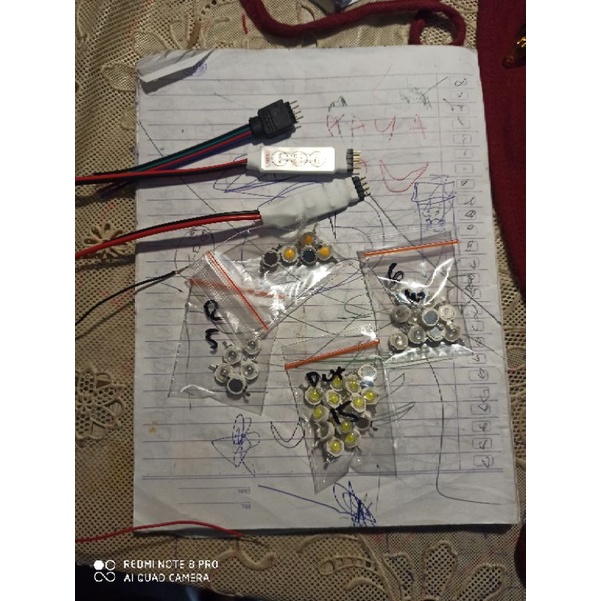 modul LED 4 pin RGB 5-12v bisa untuk LED hpl LED strip dll varian modul saja dan plus kabel