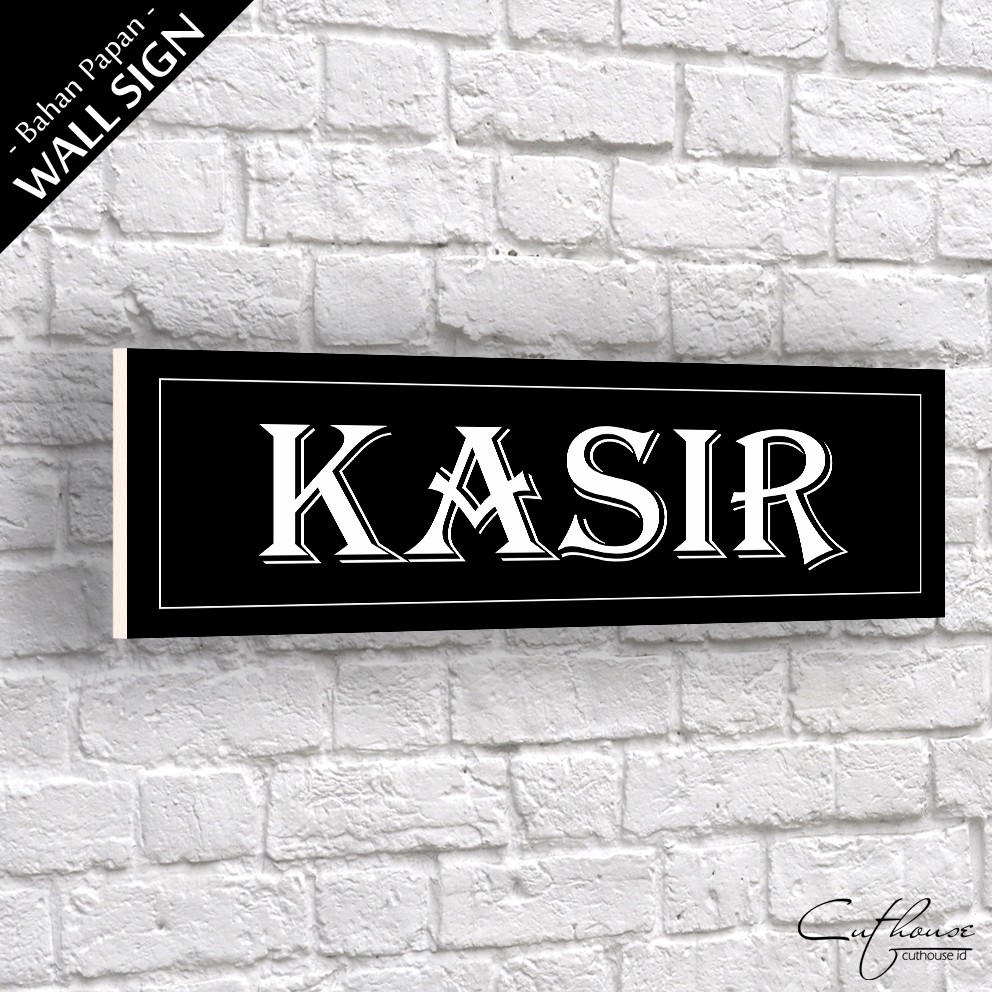 HSW001 KASIR  home wall decor hiasan pajangan dinding 