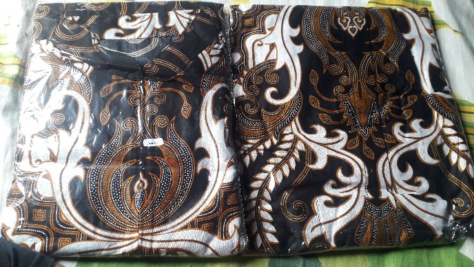 Hanggono Couple Ori Najwa/ Couple Batik / Gamis Batik Couple