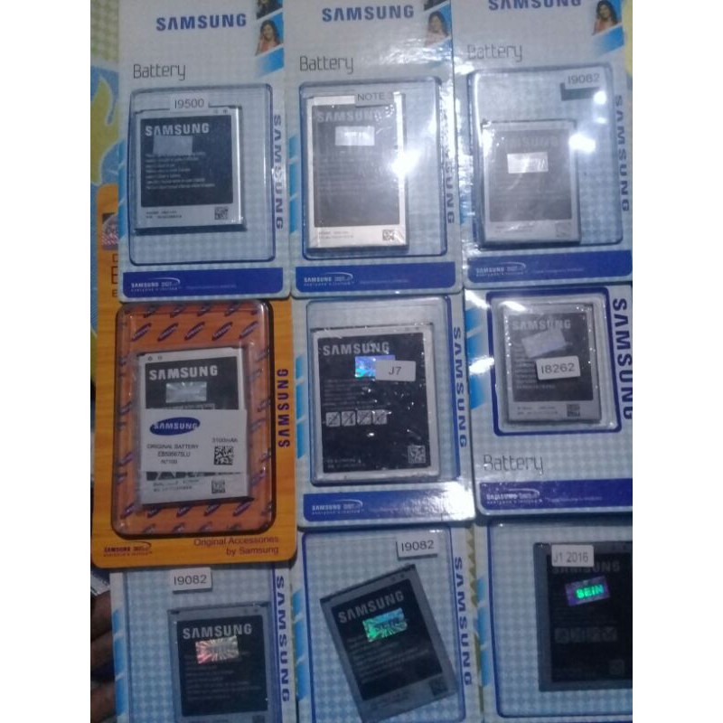 BATERY BATERAI BATRE SAMSUNG NOTE 2/J1 16/CORE 1/GRAND DUOS /J7 2015/NOTE 3/S4 GRAND 2/ S5/ A5 2016