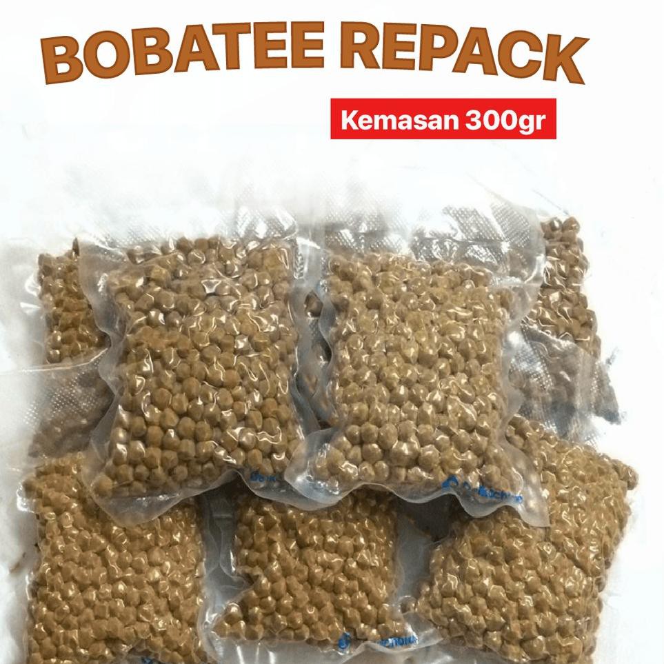 

REAL PICT ! BIG SALE BOBA PEARL TAPIOKA / BOBA INSTAN / BOBATEE REPACK 300GR / BOBA INSTAN REPACK 30