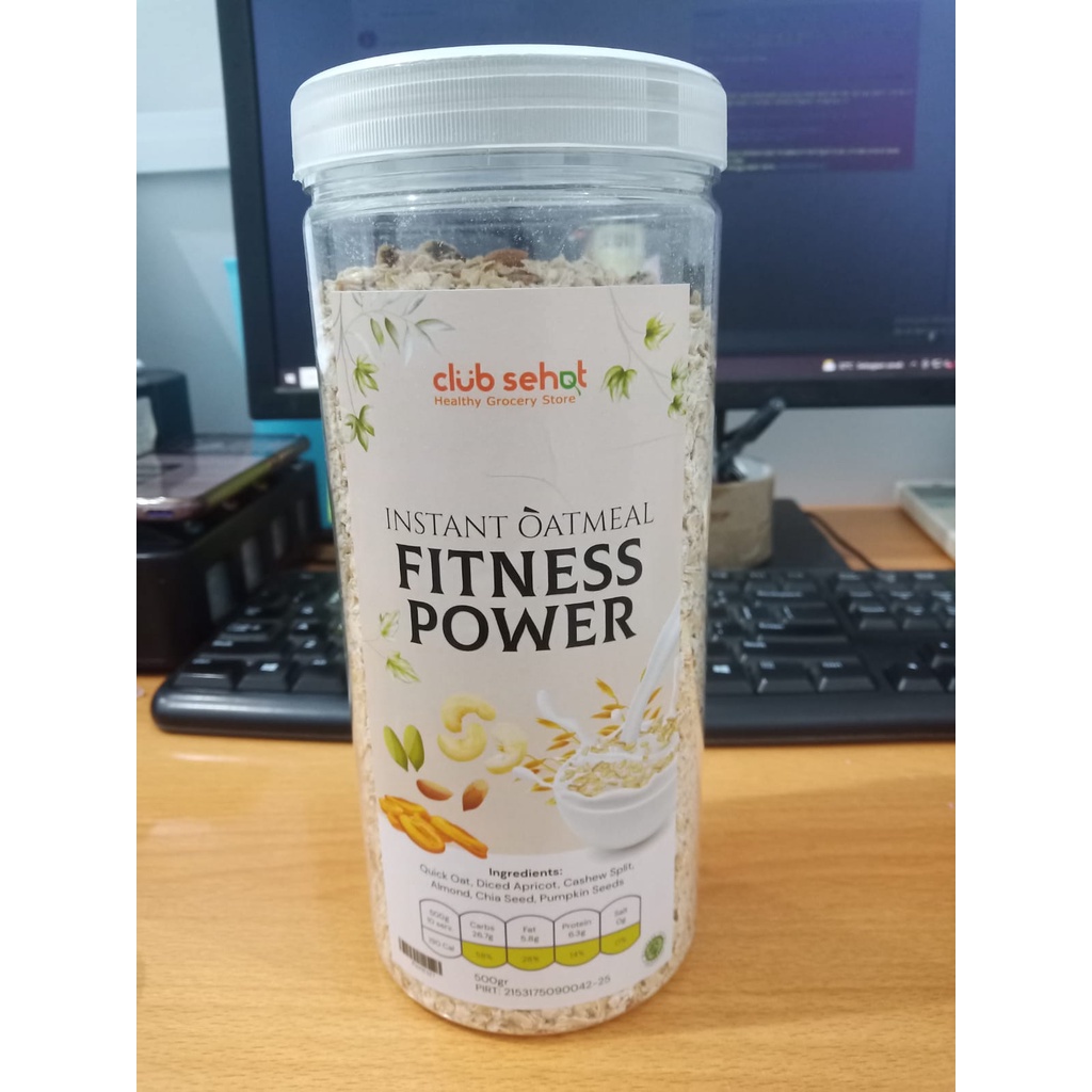 

Club Sehat - Instant Oatmeal Fitness 500Gr
